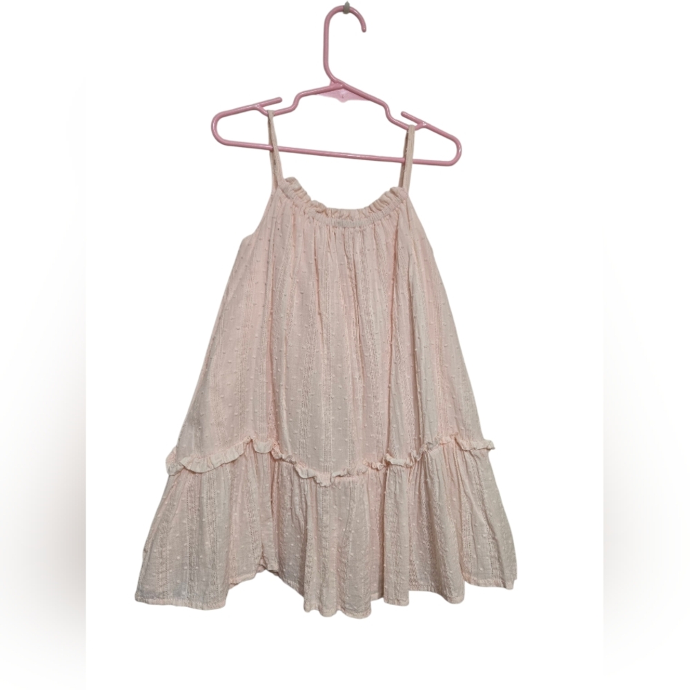 Rachel Zoe Blush Pink Ruffle Dress - Size 4T - Like New